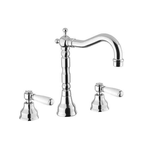 krom keveros harompontos mediterran klasszikus csap keramia betetes rusztikus sargarez bronz arany luxus elegans.jpg